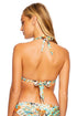 Luli Fama Untamed Front Twist Bralette Halter Top